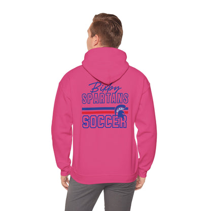Bixby Spartans Soccer Gildan Hoodie