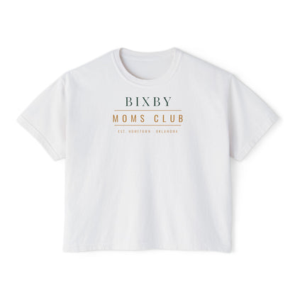 Bixby Moms Club Boxy Comfort Colors Tee