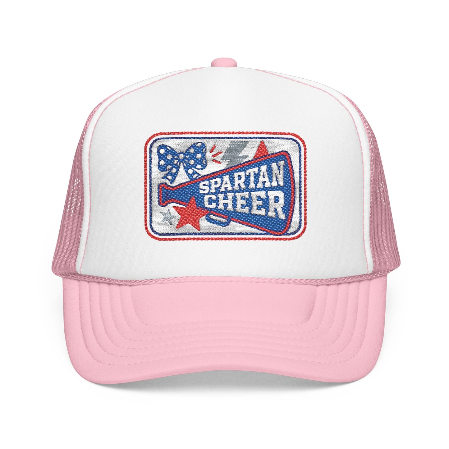 Spartan Cheer Embroidered Foam Trucker Hat