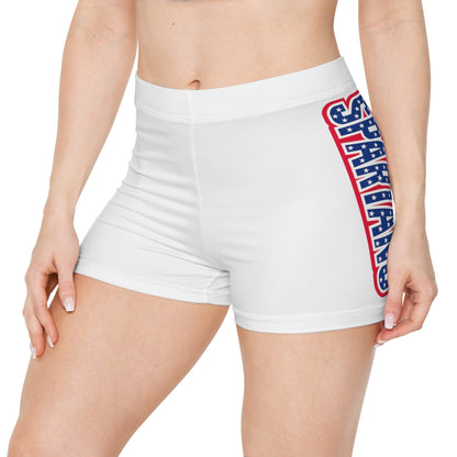 Spartans Patriotic Women's Athletic Shorts