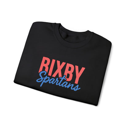 Bixby Spartans Embroidered Gildan Sweatshirt