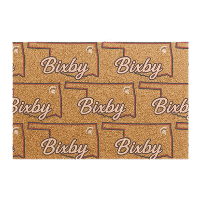 Bixby OK Spartan Logo Doormat
