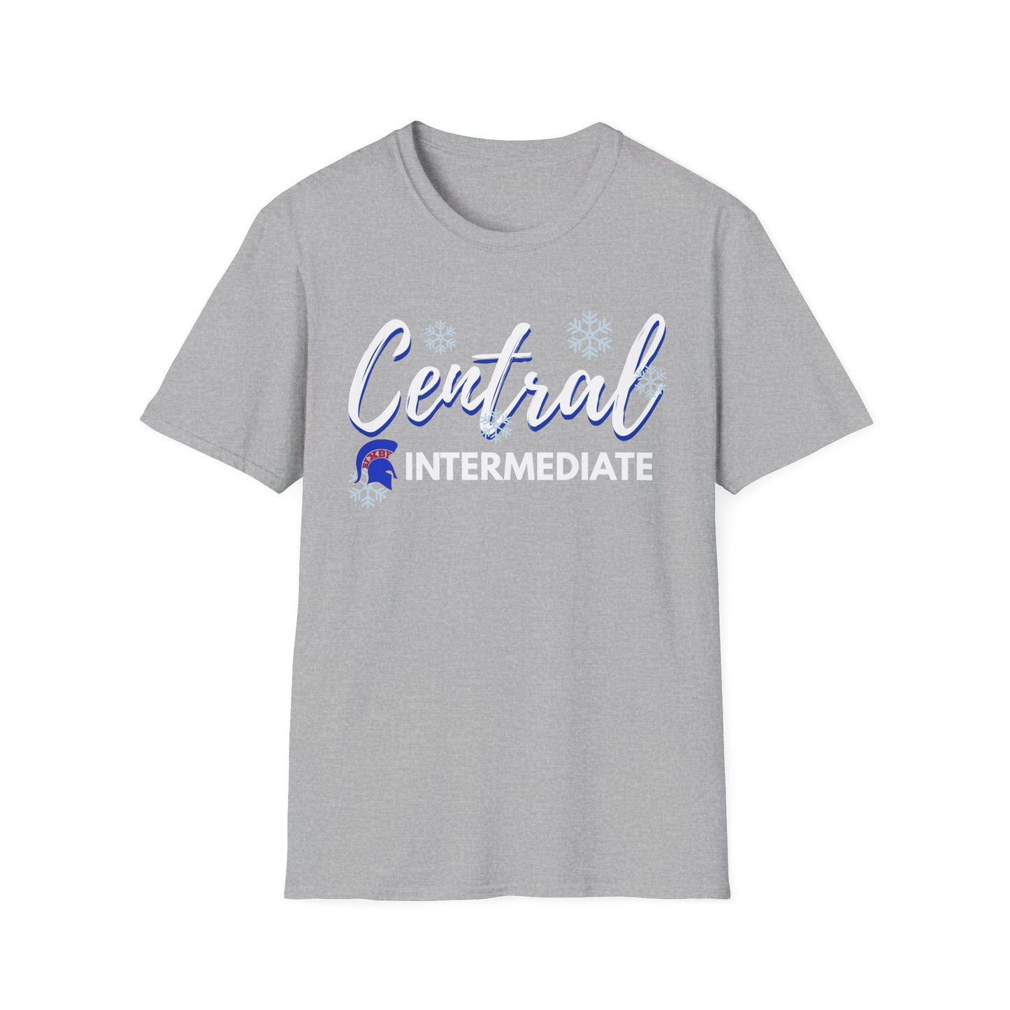 Bixby Spartan Central Intermediate Snow Day Softstyle Tee