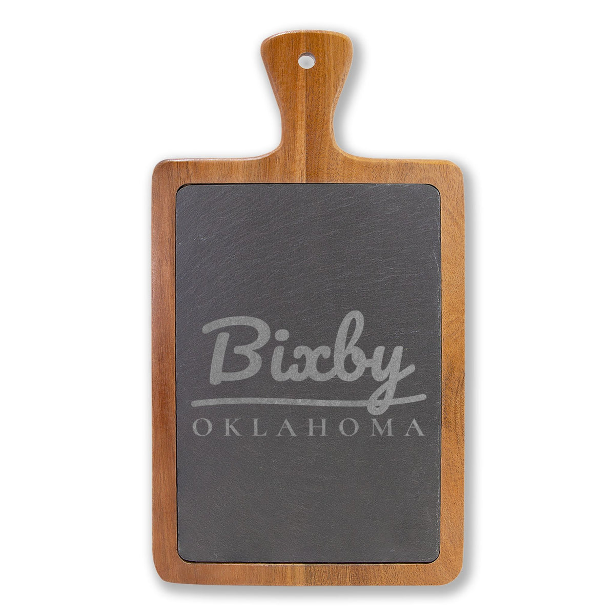 Bixby Garden Script Engraved Charcuterie Board