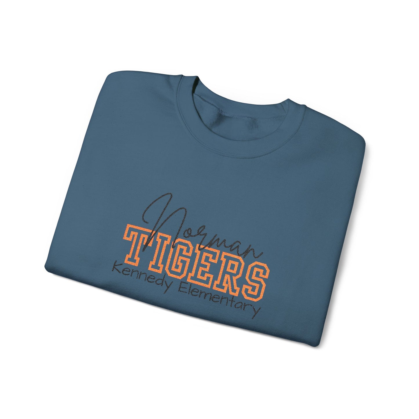 Personalized Embroidered Norman Tigers Crewneck Sweatshirt