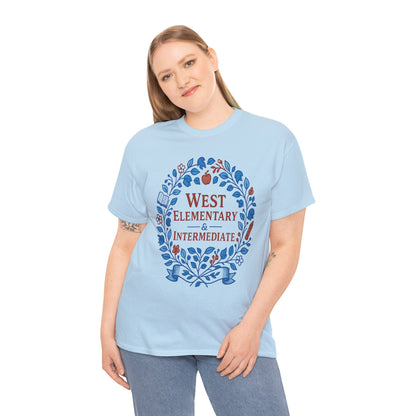 Floral West Intermediate Spartan Gildan Tee