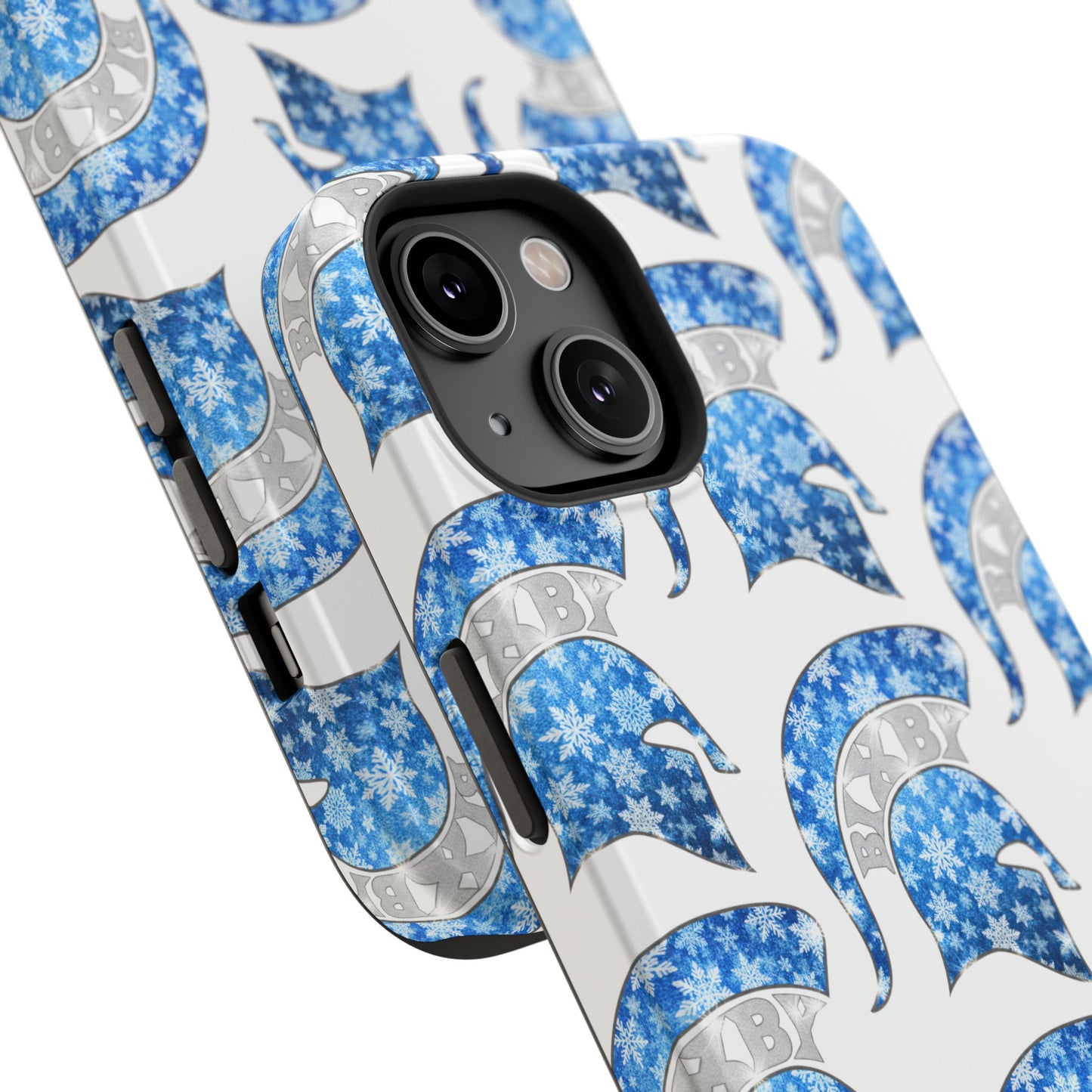 Bixby Spartan Winterfrost Logo Impact Resistant iPhone Case