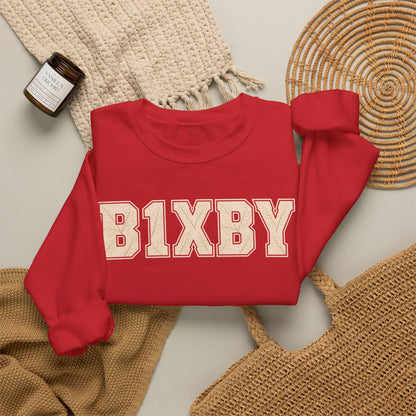 Bixby Spartans Vintage Fall Lettering Sweatshirt