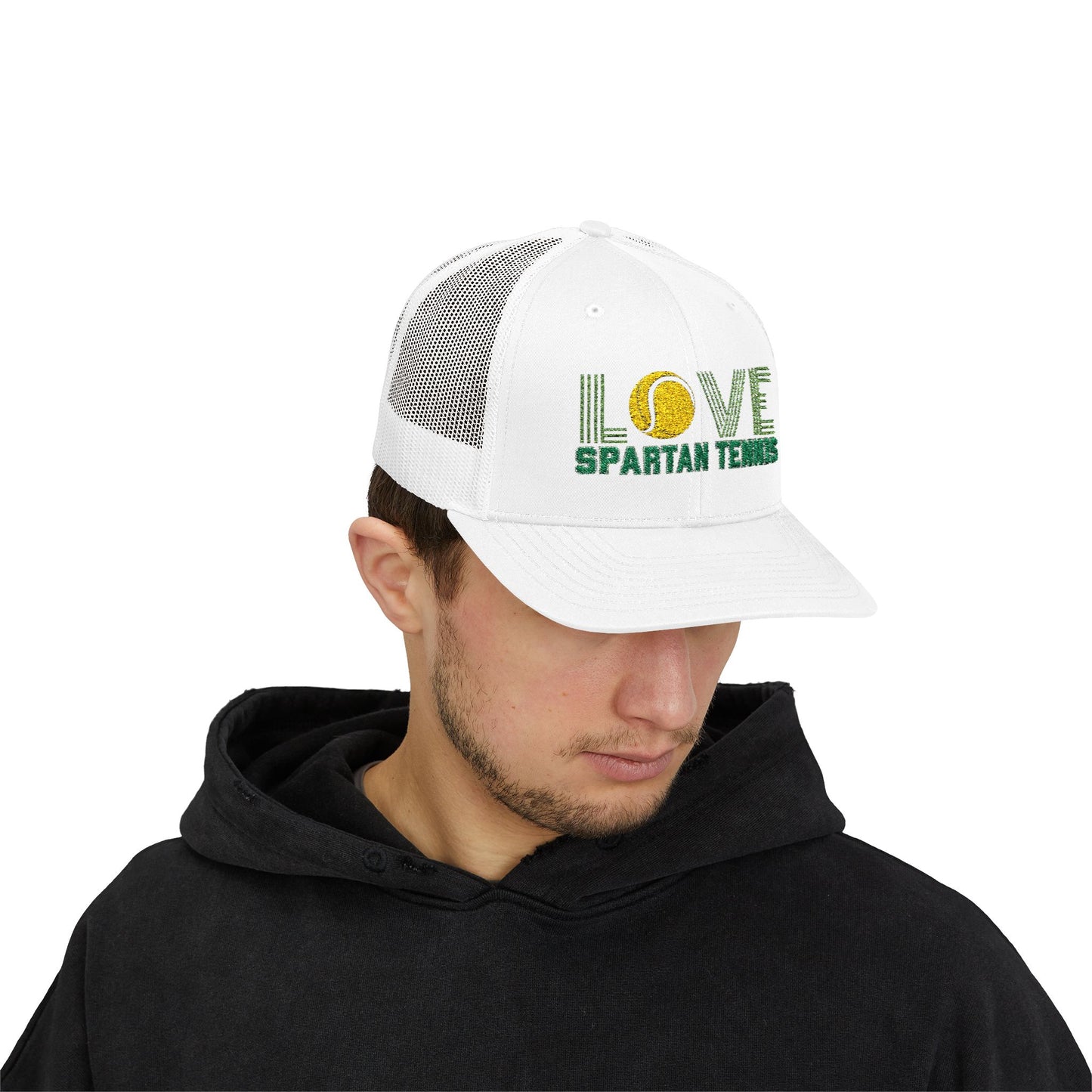 Bixby Spartan Tennis Embroidered Trucker Snapback