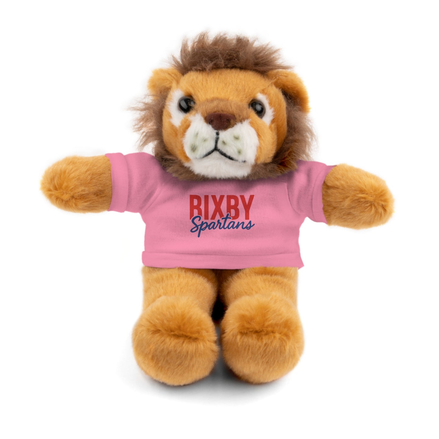 Bixby Spartans Stuffed Animal Logo