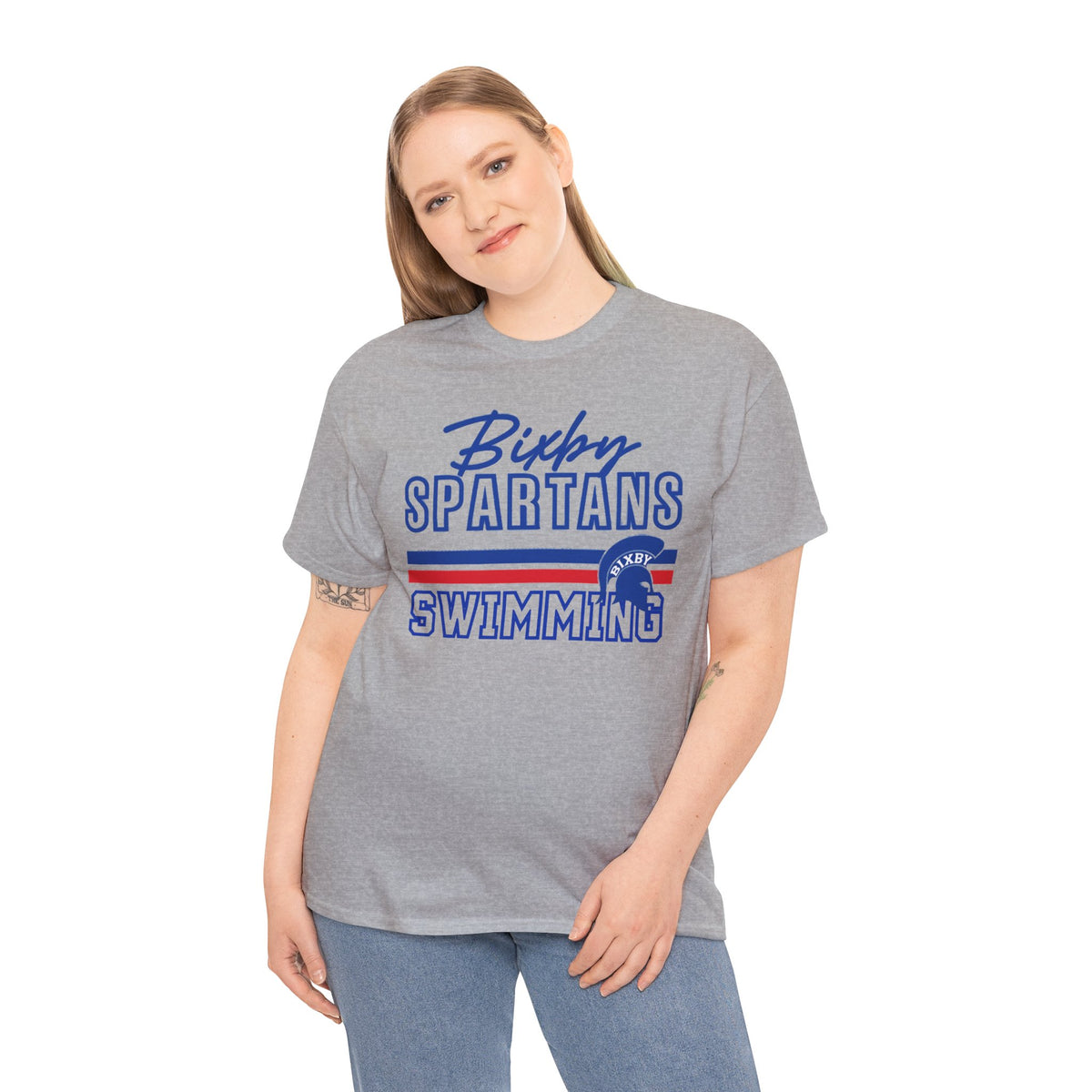 Bixby Spartans Swim Tee