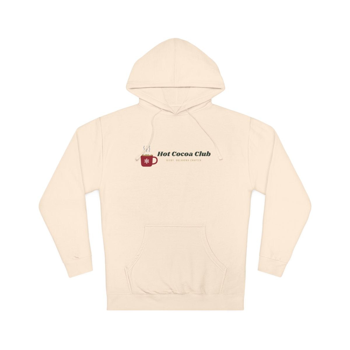 Hot Cocoa Club Hoodie in Bone