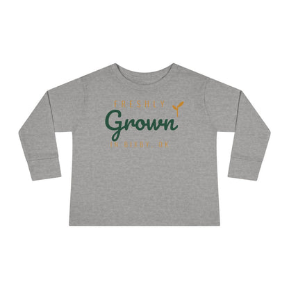 Freshly Grown in Bixby Toddler Long Sleeve Tee