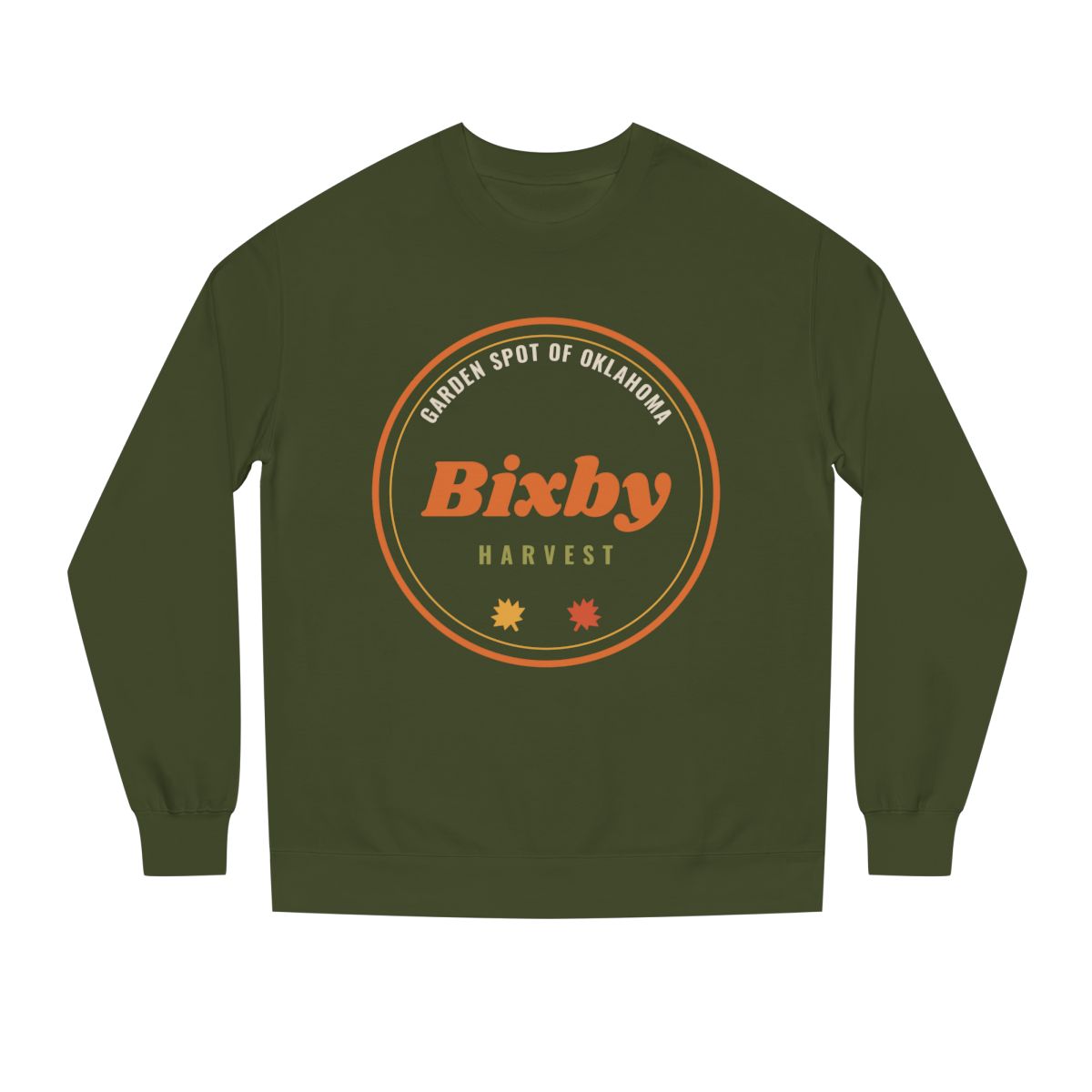 Garden Spot Harvest Badge Crewneck Sweatshirt