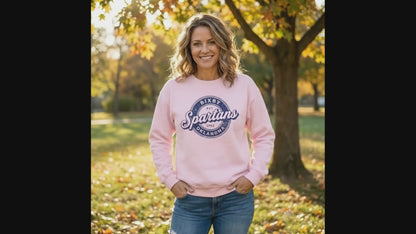 Bixby Spartans Vintage Oklahoma Crewneck Gildan Sweatshirt