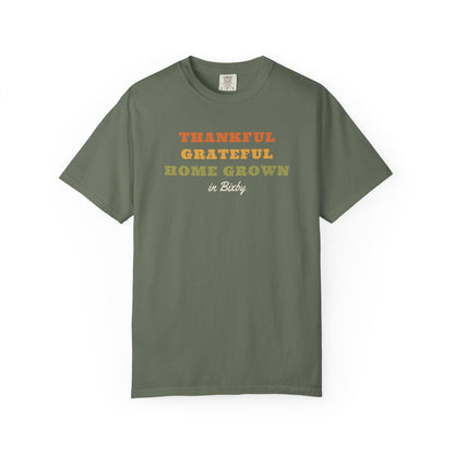 Thankful Grateful Home Grown Comfort Colors Tee